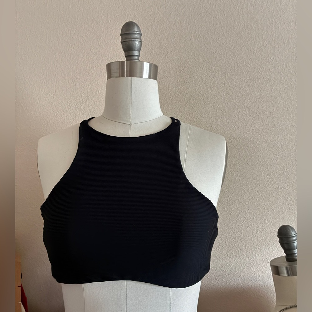 Prana Onyx Bay Swim Top in Black